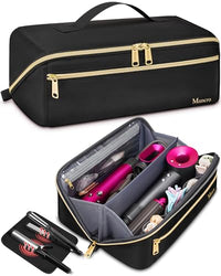 Thumbnail for Image 10 of Black / X-Large for the product Mancro Hair Tools Travel Bag Compatible with Shark Flexstyle