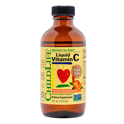 Child Life Essentials Liquid Vitamin C 250 MG 4 Fl Oz