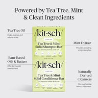 Thumbnail for Image 3 of Kitsch Tea Tree Shampoo and Conditioner Set – Made in USA, 2 pcs