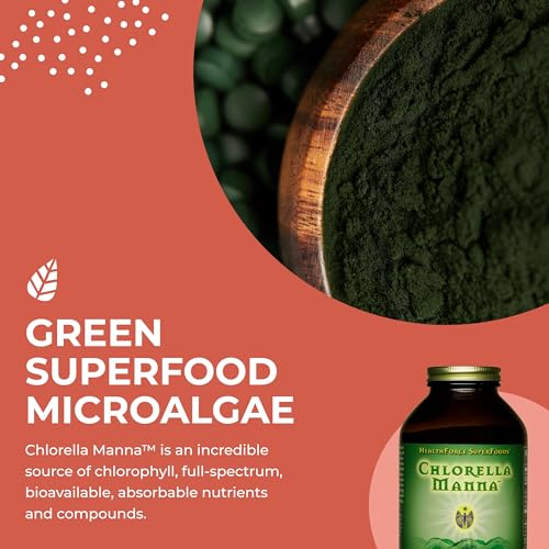 Image 4 of HEALTHFORCE SUPERFOODS Chlorella Manna - Powder 350 g