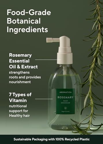 Image 4 of AROMATICA Root Enhancer Rosemary Water Spray for Hair Growth (2 Packs)