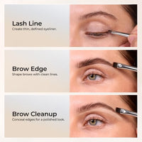Thumbnail for Image 5 of ALBEAUT Flat Eyebrow Concealer Brush, Eyeliner Definer Makeup Brush