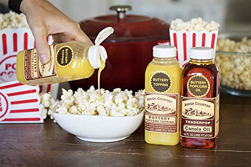 Image 6 of Amish Country Popcorn Buttery Popcorn Toppings 2 Pack