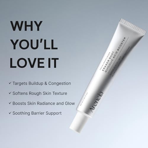 Image 3 of ARENCIA Eraser Shot Serum Glycolic Acid Booster with AHA BHA, Exfoliating Face Serum for Pore Care & Texture Refining, Lightweight Daily Skincare, 30 mL / 1.01 fl. oz.