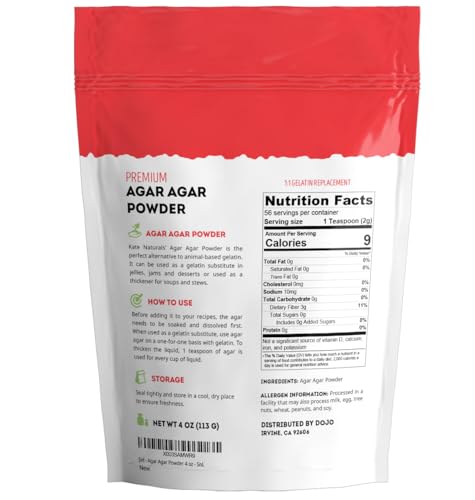 Image 3 of Kate Naturals Agar Agar Powder for Cooking & Petri Dishes (4oz)