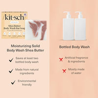 Thumbnail for Image 5 of Kitsch Shea Butter Exfoliating Body Wash Bar Soap – 4 oz