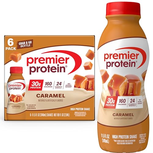 Image 1 of Default Title for the product Premier Protein 30g High Protein Shake, Caramel, 6 Pack