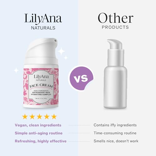 Image 3 of LilyAna Naturals Face and Neck Moisturizer for Women and Men - 1.7oz Pack of 2
