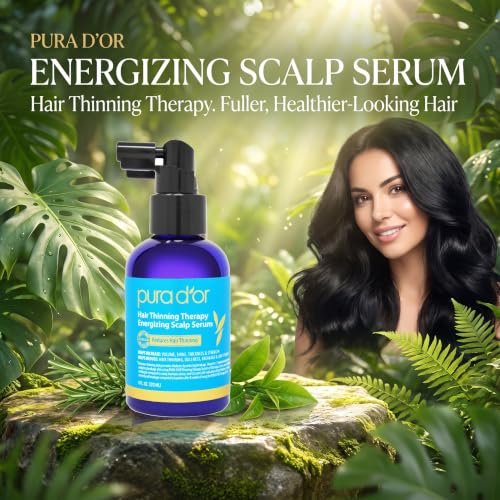 Image 3 of PURA D'OR Hair Thinning Therapy Scalp Serum, 4oz
