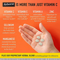 Thumbnail for Image 4 of Airborne 1000mg Vitamin C  Zinc Immune Support Supplement Chewable Tablets, Very Berry & Citrus Flavor, 116 Count