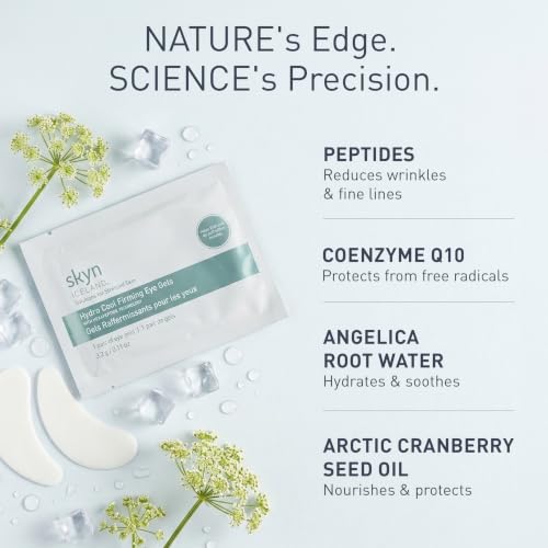 Image 6 of skyn ICELAND Hydro Cool Firming Eye Patches with Peptides and Coenzyme Q10