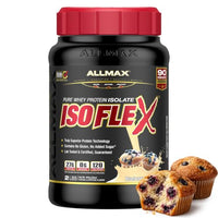 Thumbnail for Image 1 of Default Title for the product Allmax ISOFLEX Whey Protein Isolate, Blueberry Muffin, 2 lb
