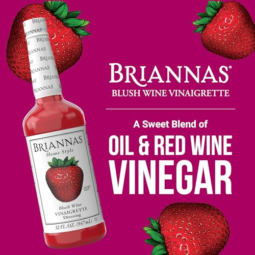 Image 3 of BRIANNAS Home Style Blush Wine Vinaigrette, Gluten Free, 2 Pack