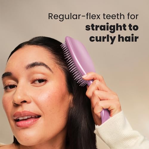 Image 5 of TANGLE TEEZER Chrome Ultimate Detangler Brush for Wet & Dry Hair (Pack of 3)