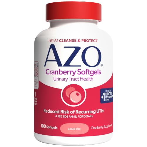 Image 1 of Default Title for the product AZO Cranberry Pills for Women & Men, Urinary Tract Health, 100 Softgels
