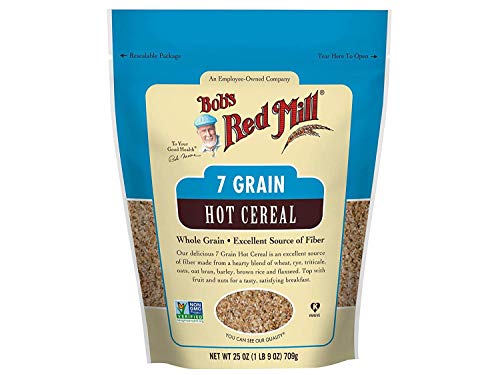 Image 1 of 25 Ounce (Pack of 4) for the product Bob's Red Mill 7 Grain Hot Cereal, 25-ounce (Pack of 4)