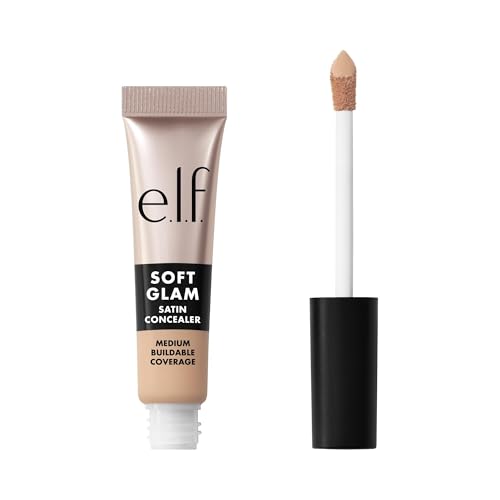 Image 28 of 20 Light Cool / 0.21 Fl Oz (Pack of 1) for the product e.l.f. Soft Glam Satin Concealer