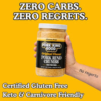 Thumbnail for Image 5 of Pork King Good Pork Rind Panko Bread Crumbs, Original 2 Pack, Gluten Free