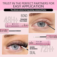 Thumbnail for Image 5 of Azenlo Natural Lash Clusters Kit Wispy Eyelash Clusters 120 pcs Cluster Eyelash Extensions C Curl Individual Lashes 10-16 mm Mix Length Natural Look (50D KIT 120 Pcs)