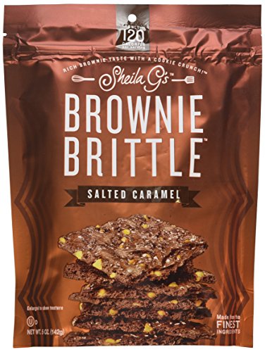 Image 1 of Default Title for the product Sheila G's Brownie Brittle, Salted Caramel, 5-Ounce (Pack of 6)