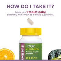 Thumbnail for Image 5 of Noor Vitamins Halal Womens Multivitamin & Mineral 2-Month Supply