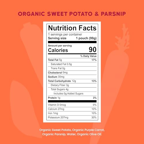 Image 2 of Serenity Kids Organic Baby Food Pouches, No Added Sugar, 3.5 Oz, 12 Pack
