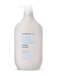Thumbnail for Image 1 of Default Title for the product Method Body Wash, Simply Nourish, 28 fl oz