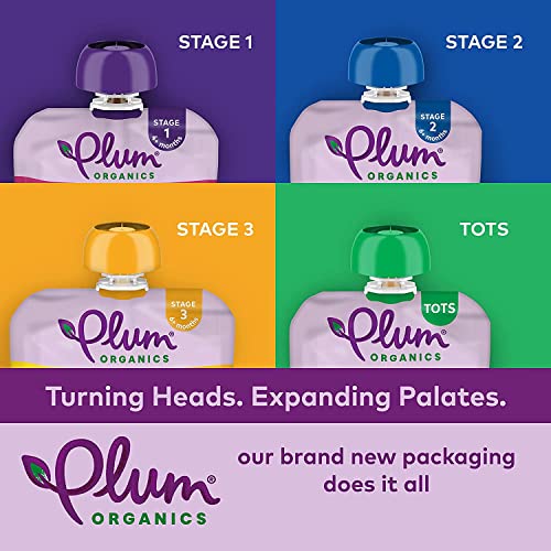 Image 7 of Plum Organics Mighty Builder Organic Toddler Food, 4 oz Pouch, 12 Pack