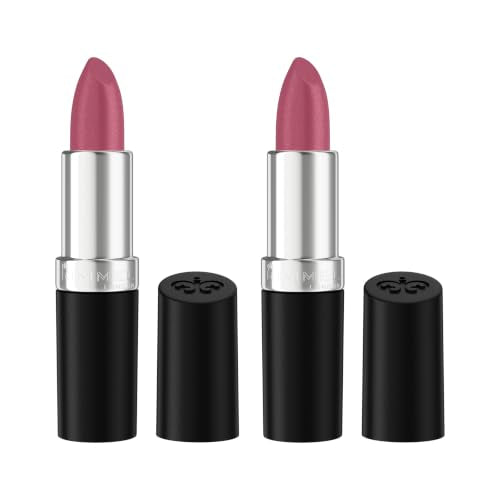 Image 17 of Heather Shimmer / 0.14 Fl Oz (Pack of 2) for the product Rimmel Lasting Finish Lipstick