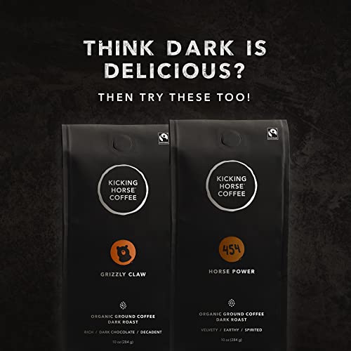 Image 2 of Kicking Horse Coffee Kick Ass Dark Roast Ground 10 Oz