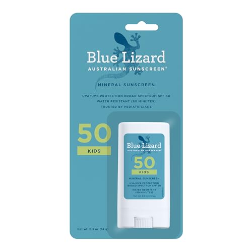 Image 1 of Stick - 0.5 oz. for the product BLUE LIZARD Kids Mineral SPF 50 Sunscreen Stick, Zinc Oxide, 0.5 oz