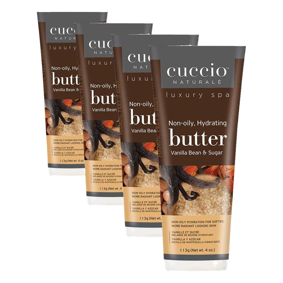 Image 1 of Default Title for the product Cuccio Naturale Butter Blends Ultra-Moisturizing Scented Body Cream Pack of 4