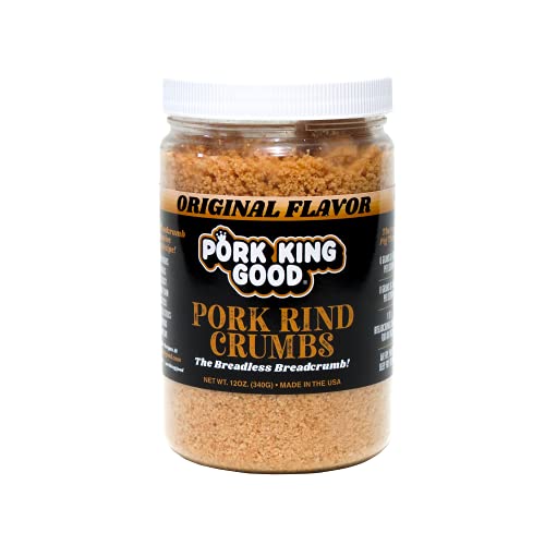 Image 3 of Pork King Good Pork Rind Breadcrumbs - 4 Pack (Two 12 Oz Jars)