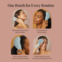 Thumbnail for Image 8 of Kitsch Detangler Brush – Gentle Curly Hair Brush All Hair Types