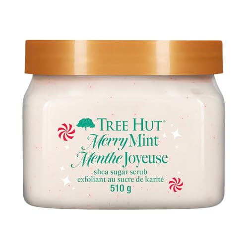 Image 1 of Default Title for the product Tree Hut Merry Mint Body Scrub, Exfoliating Sugar Scrub, Vegan, 18 Oz