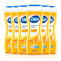 Thumbnail for Image 1 of Default Title for the product Dial Body Wash Advanced Clean Gold 16 fl oz Pack of 6