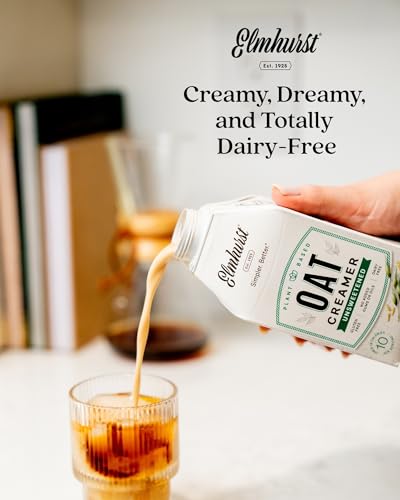 Image 6 of Elmhurst 1925 Unsweetened Oat Creamer - 16 Ounce (Pack of 6)
