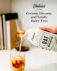 Thumbnail for Image 6 of Elmhurst 1925 Unsweetened Oat Creamer - 16 Ounce (Pack of 6)