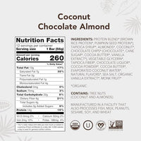 Thumbnail for Image 2 of ALOHA Organic Plant Based Protein Bars, Coconut Chocolate Almond, 12 Count