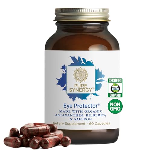 Image 1 of 60 Count (Pack of 1) for the product PURE SYNERGY Eye Protector Eye Health Supplement (60 Capsules)