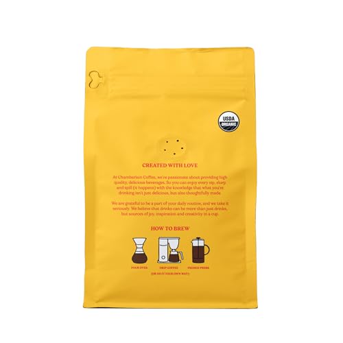 Image 2 of Chamberlain Coffee Organic Ground Coffee - Light Roast, 10 Ounces