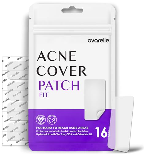 Image 7 of AVARELLE Pimple Patches Hydrocolloid Acne Patches (8 XL  Fit  80 CT)