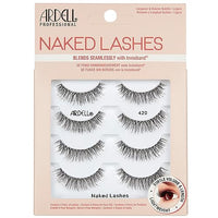 Thumbnail for Image 4 of Naked Lashes 420 / 4 pair (Pack of 1) for the product Ardell Naked Lashes Natural Look False Eyelashes