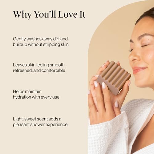 Image 4 of Kitsch Warm Sugar Body Wash Bar Soap for Women, 4 oz