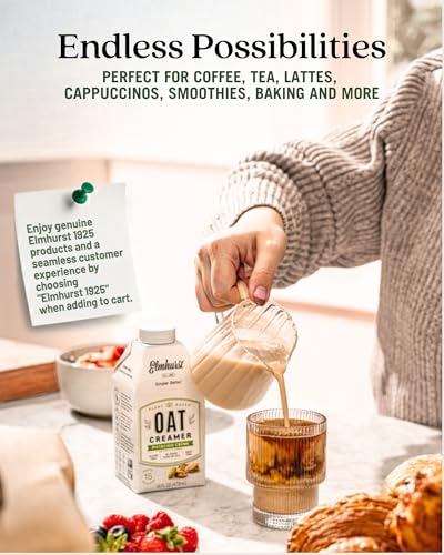 Image 4 of Elmhurst 1925 Pistachio Cre`me Oat Creamer - 16 Ounce (Pack of 6)