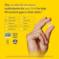 Thumbnail for Image 2 of Ritual Men's 18+ Multivitamin - 60 Capsules - 30 Servings