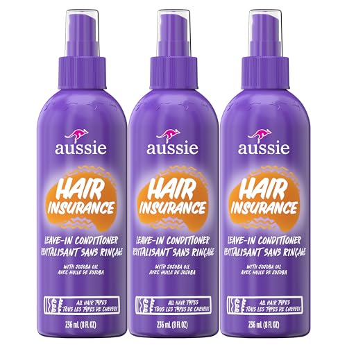 Image 1 of 8 Fl Oz (Pack of 3) for the product Aussie Hair Insurance Leave-In Conditioner Spray