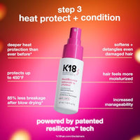 Thumbnail for Image 5 of K18 Mini Hair Kit: Detox Shampoo, Repair Mask, Heat Protectant, Dry Shampoo