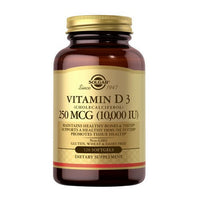 Thumbnail for Solgar Vitamin D3-Cholecalciferol 10,000 IU 120 S Gels