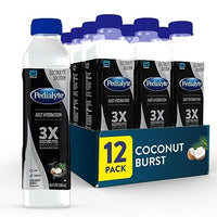 Thumbnail for Image 1 of Default Title for the product Pedialyte Electrolyte Solution, Coconut Burst, Hydration Drink, half liter each, 16.9 Fl Oz (Pack of 12)